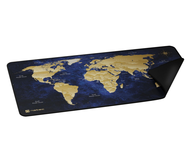 Natec PODKŁADKA POD MYSZ WORLD DEEP BLUE 800X400MM - 1470238 - zdjęcie 2